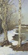 Ilya Ostroukhov Early Spring oil painting on canvas